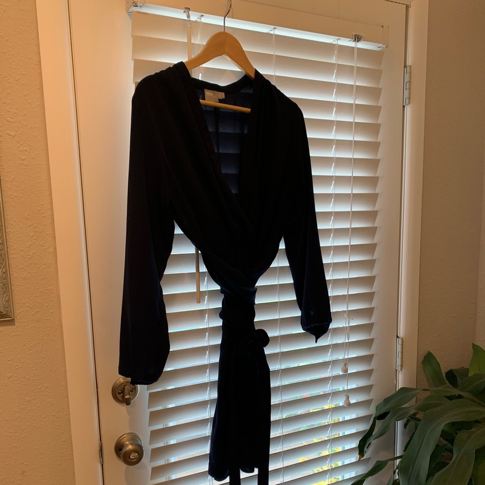 Navy blue ASOS dress
